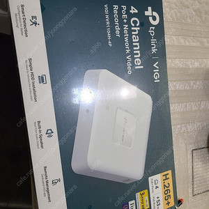 티피링크 VIGI NVR1104H-4P 4채널