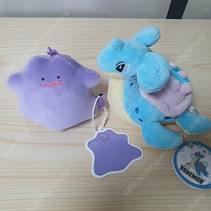 (새제품) 포켓몬스터 메타몽 & 라프라스 인형키링