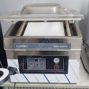 [경남 진주] 러브러 진공포장기(더블챔버) SBV-400TD 판매합니다.