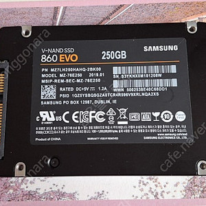 삼성 SSD 860 evo 250GB