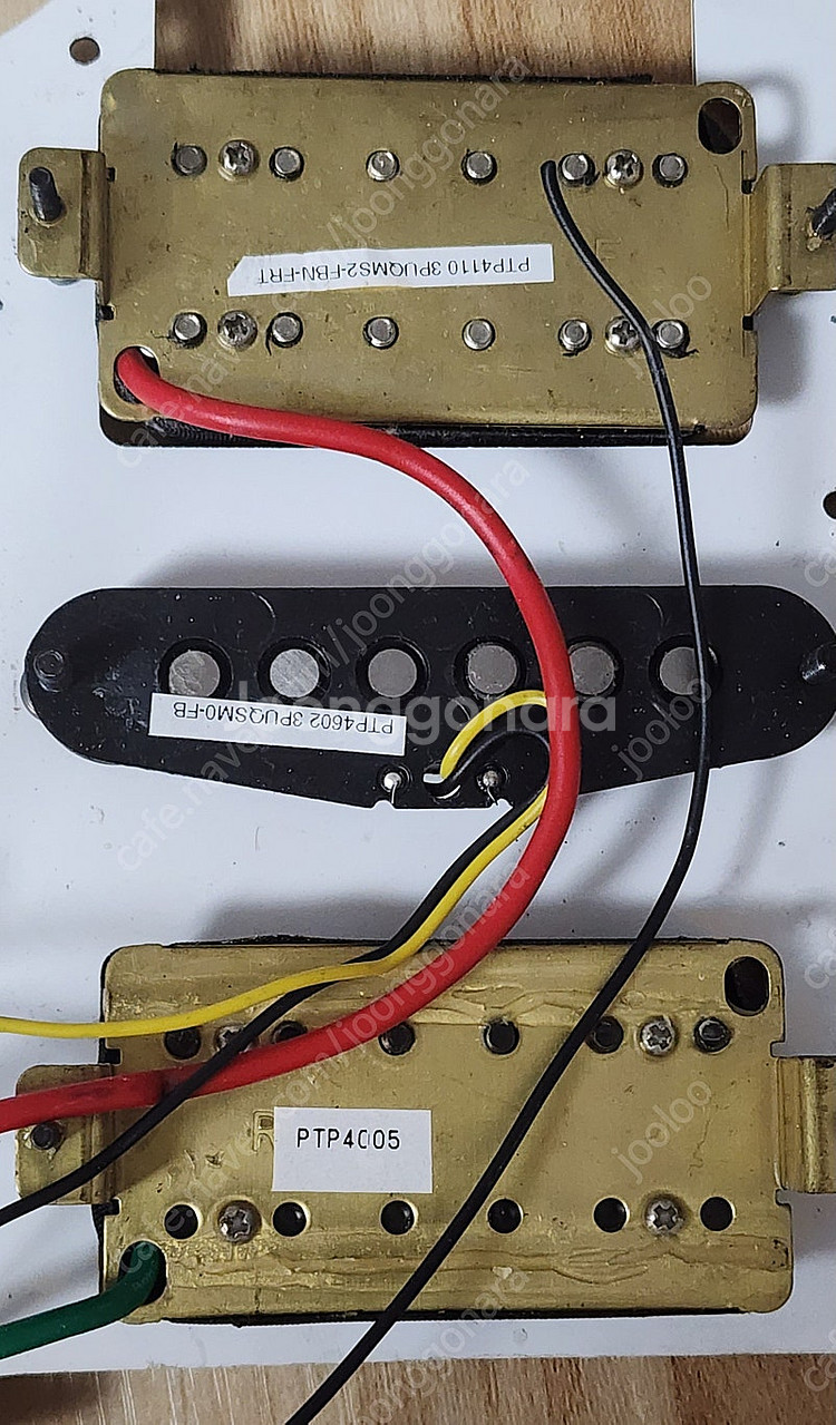 Ibanez RG350DXZ 픽업 어셈블리--2
