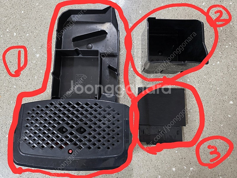 필립스 라떼고 부품 드립트레이 세트 외(부석, 쓰레기통...--1
