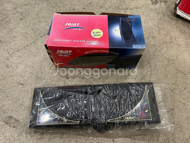 80-90년대 국산 워크맨용 외장 스피커 미사용품 Sa...--0