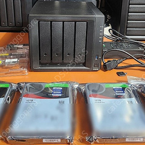 시놀로지DS920+ 램6G +아이언울프프로 48TB+M.2 512G