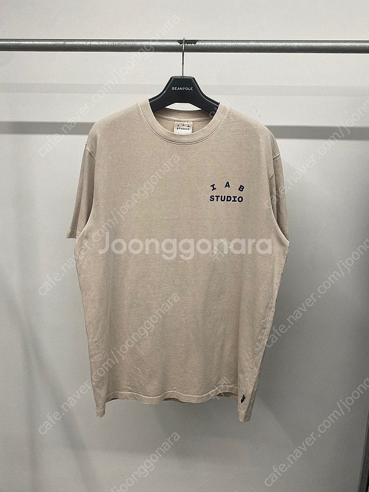 (XL) 남녀공용 아이앱 스튜디오 IAB 피그먼트 티셔...--0