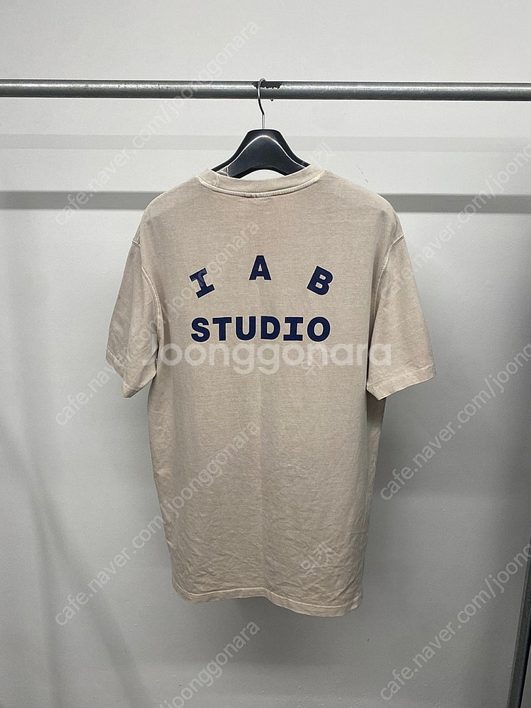 (XL) 남녀공용 아이앱 스튜디오 IAB 피그먼트 티셔...--1