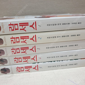빛의 아들 람세스 1~5. 5권 택포 15000