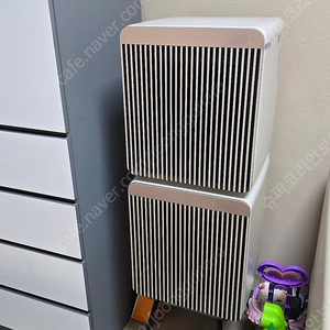 삼성전자 비스포크 큐브 Air 공기청정기 2단 AX106A9913ED