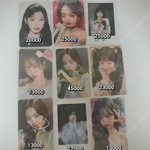 각금액 표시 덤드림) 아이브 원영 정품 포카