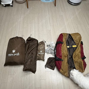 스노우피크 리빙쉘(TP-622), 이너텐트(TP-312 I/ 미사용), 루프쉴드 판매합니다