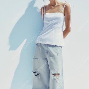 zara 자라 테일러드 리본 탑 49900-29900 택있는 새상품