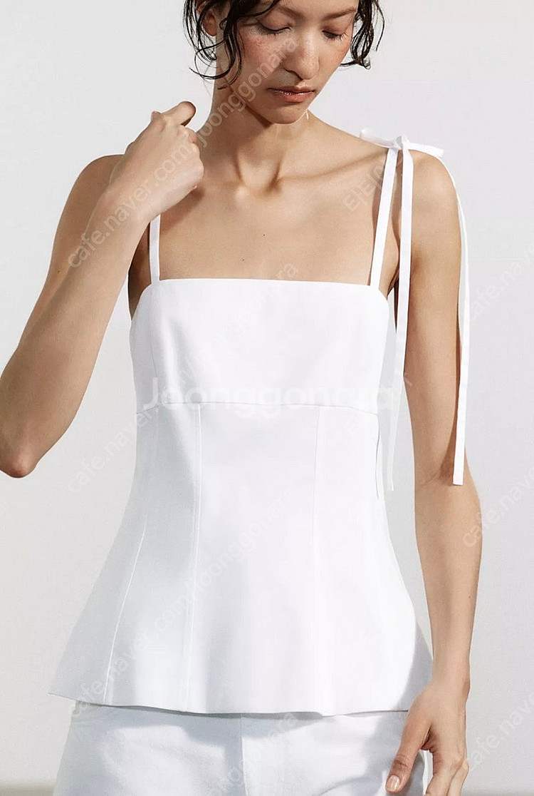 zara 자라 테일러드 리본 탑 49900-29900 ...--6