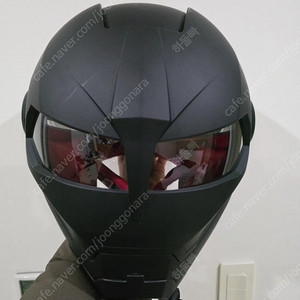 아이언맨 오토바이 자전거 헬멧