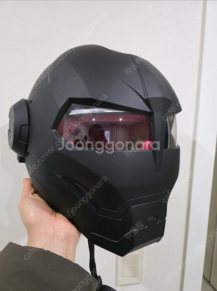 아이언맨 오토바이 자전거 헬멧--1