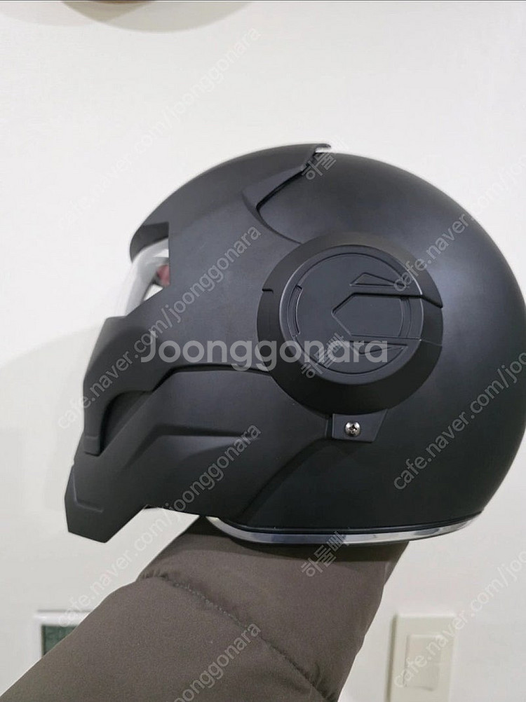 아이언맨 오토바이 자전거 헬멧--3
