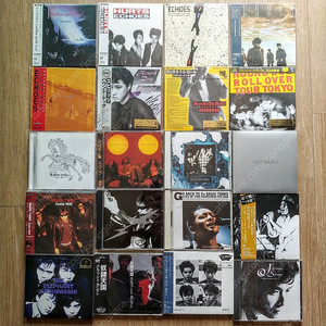 제이팝1 일본 CD 음반 20장 일괄 / Jpop 70, 80년대 Rock 락 밴드