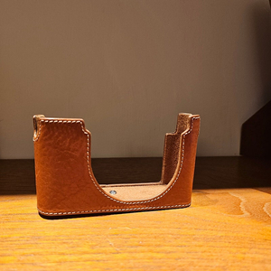 라이카 D-lux7 정품 가죽 하프(속사)케이스 브라운