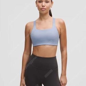 룰루레몬 스퀘어넥 워크아웃 브라탑(내장캡)