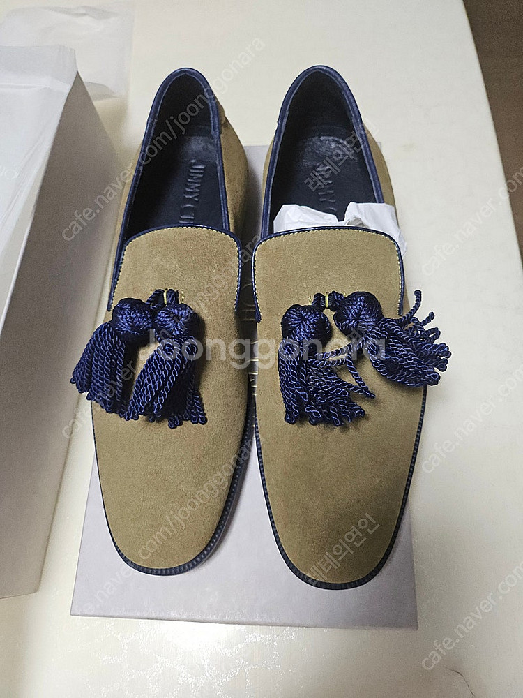지미추 (JIMMY CHOO) / 스웨이드 테슬로퍼 /--3