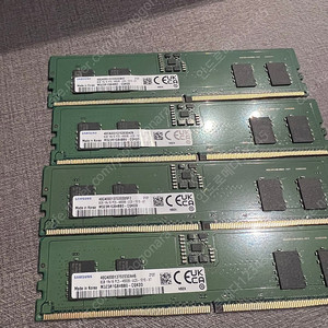 [삼성][데탑용] 삼성 데탑용 메모리 DDR5 4800 8G 판매합니다.