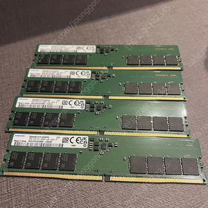 삼성 데탑용 메모리 DDR5 4800 16G 판매합니다.