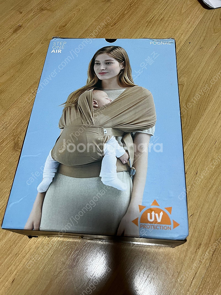 택있음)포그내 스텝원 에어 아기띠 다크차콜--0