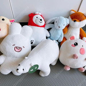 귀여운 동물인형들 7개 만원