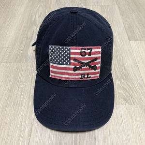 [45,000] (ONE SIZE) 폴로 랄프로렌 POLO 폴로진스 성조기 볼캡 네이비
