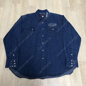 [45,000] (XL) 00's 랭글러 Wrangler 데님 웨스턴 셔츠 웨스턴셔츠 랭글러 셔츠