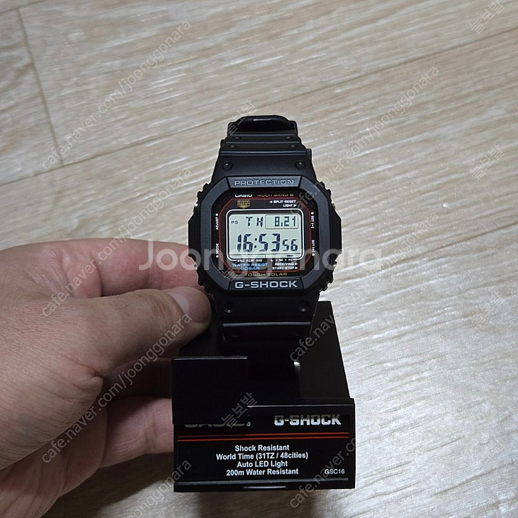 G SHOCK 지샥 쥐샥 GW-M5610 빨테--1
