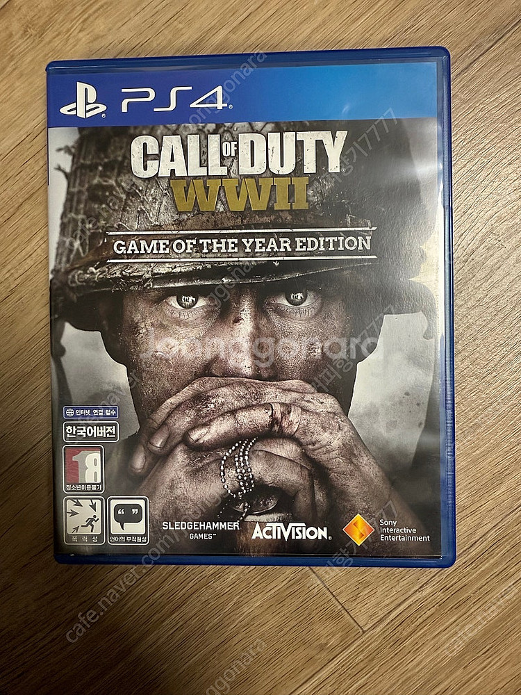 Ps4 콜 오브 듀티 월드워2 에디션 팝니다--0