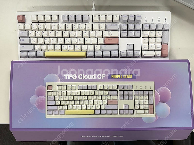 한성키보드 TFG cloud 풀배열 기계식키보드 저소음...--3