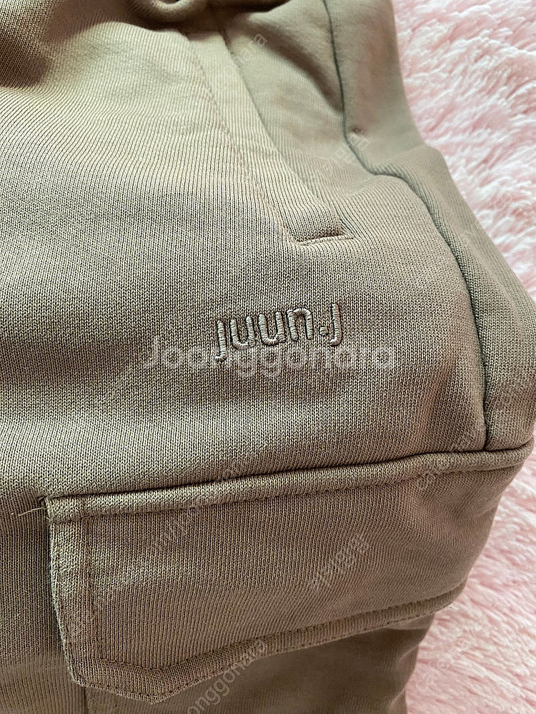 준지 카고 조거팬츠,스트라이프 파케 티셔츠 셋업 매장판--1