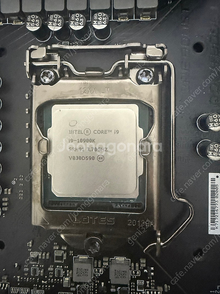 I9 10900k+Z490 유니파이+G.SKILL DD...--2