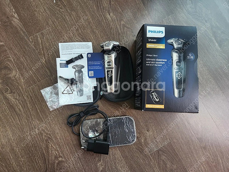 필립스 면도기 sp9873프레스티지팝니다선물받고10회정...--0