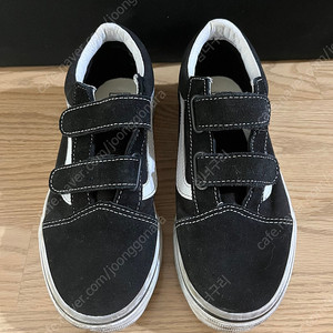 택포/ 1회착용 반스 vans 키즈 올드스쿨 벨크로 운동화 사이즈 210