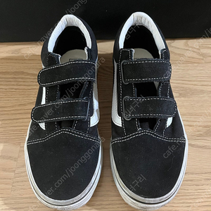 택포/ 1회착용 반스 vans 키즈 올드스쿨 벨크로 운동화 사이즈 210