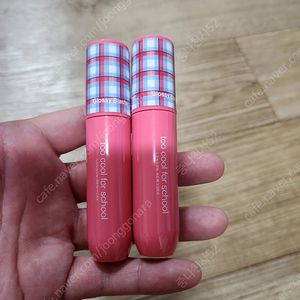 (새상품)투쿨포스쿨 글로시 블라스터 틴트 딩키핑크 2개 일괄판매