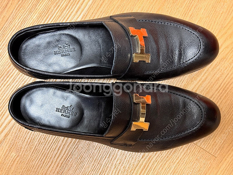 에르메스 파리 금장 40.5 3회 착용--3