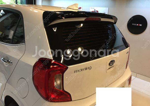 올뉴모닝 모닝JA 어반 튜온 스포일러 블랙 새거~--8