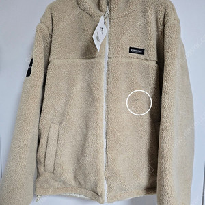 (미개봉 새제품) 커버낫 리버시블 쉐르파 후디 집업 자켓 베이지 M사이즈
