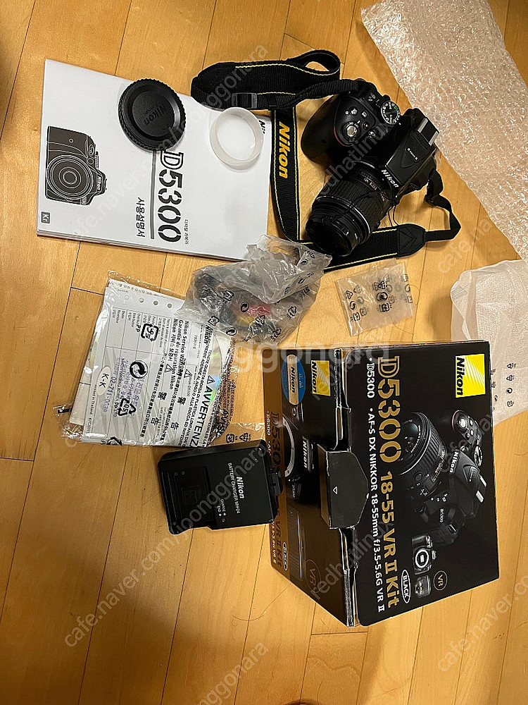 D5300 + 18-55 vr2 렌즈킷 풀박스--1