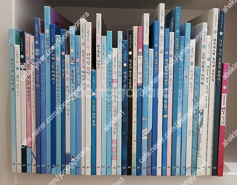 웅진다책구름버스그림책(42권) 한국톨스토이지혜로운탈무드...--9