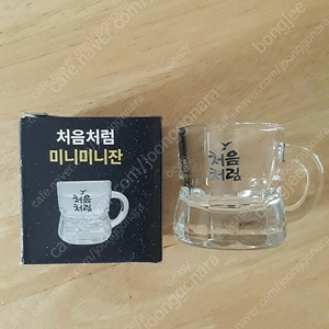 처음처럼 미니미니 소주잔