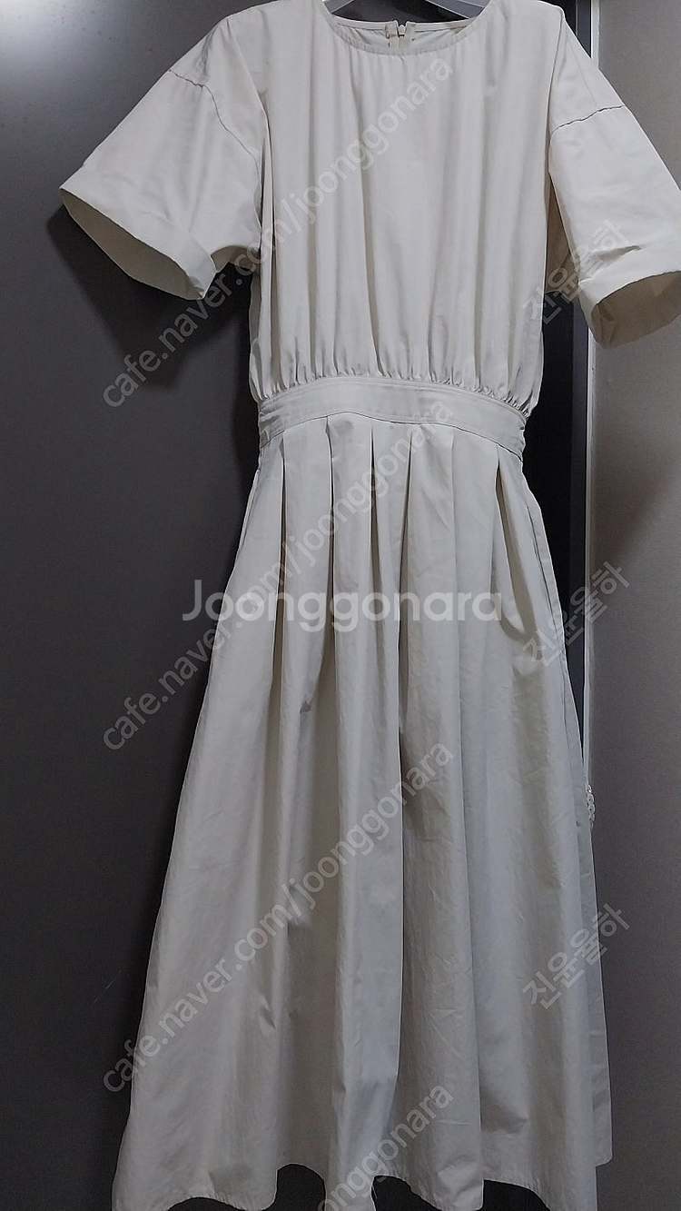 플리츠 원피스 시스템 한섬 미샤--1