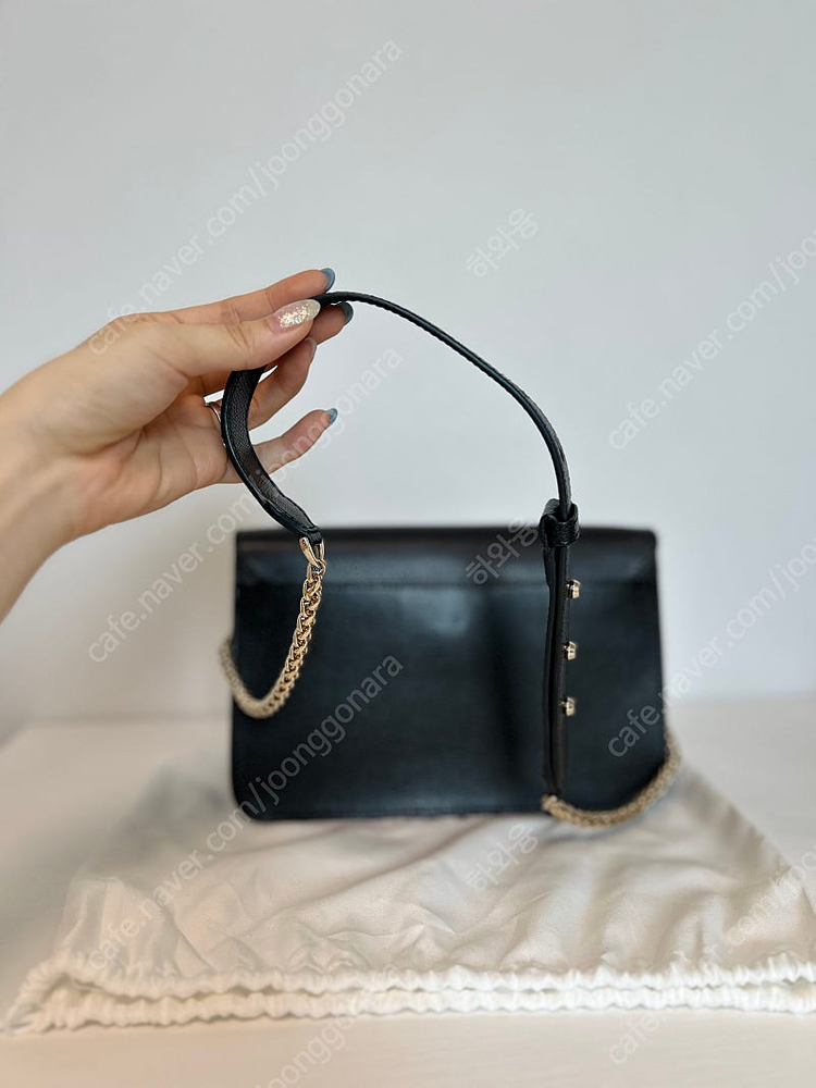 Furla 훌라 가방 메트로폴리스 숄더 스몰 블랙 이미지