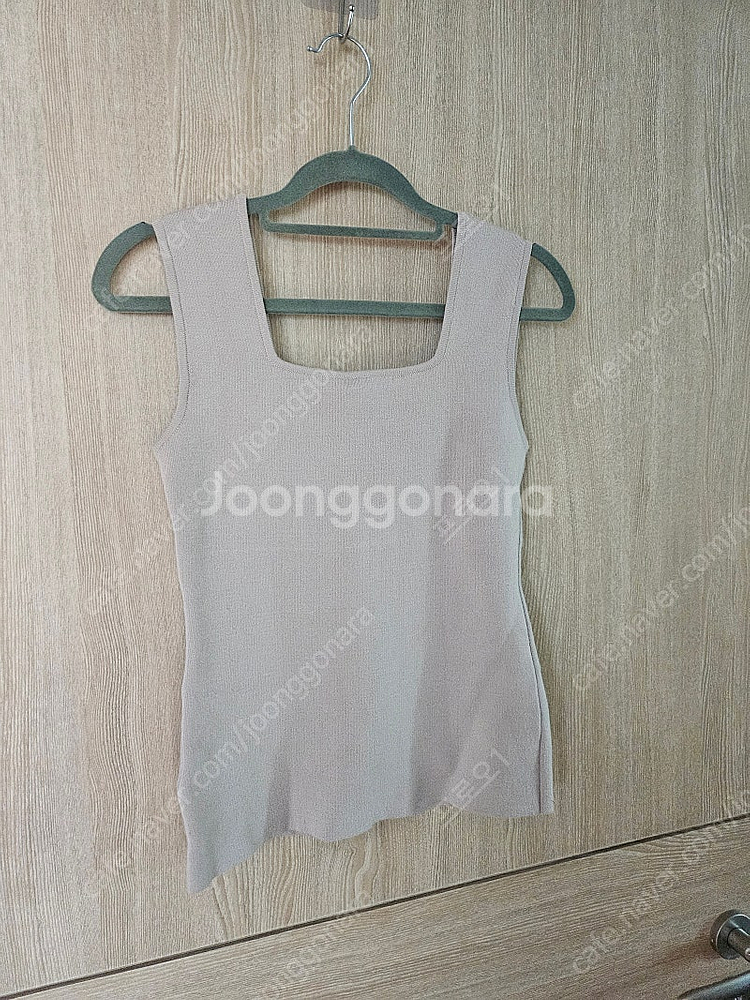 오르 Orr 슬리브리스 스퀘어 니트 (M)--0