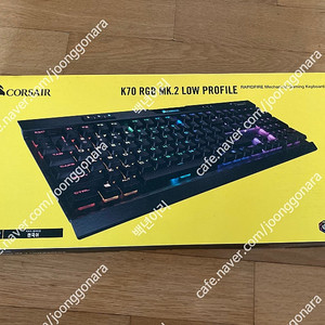 커세어 K70 RGB 게이밍 키보드