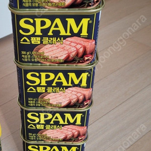 스팸 클레식 300g 5개 15,990원 팝니다.