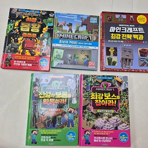 마인크래프트 책 5권